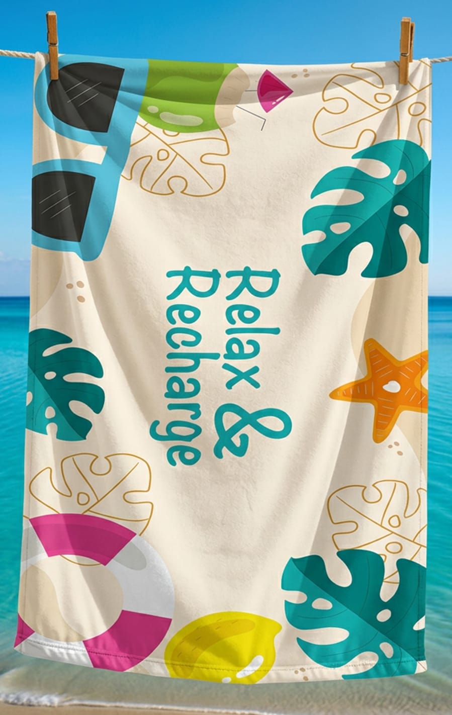 mOmO's big towels